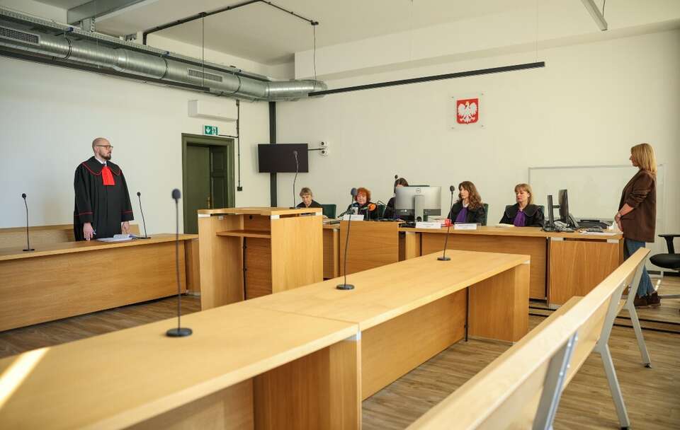 Sala rozpraw / autor: PAP/Art Service