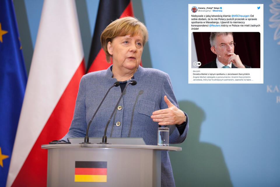 B. doradca Merkel oskarża Polskę. Mocna odpowiedź Gmyza