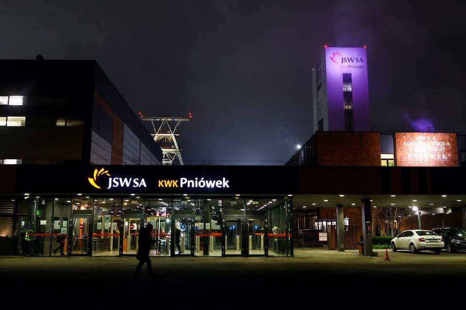 Kopalnia Węgla Kamiennego Jastrzębskiej Spółki Węglowej Pniówek w Pawłowicach. / autor: PAP/Kasia Zaremba