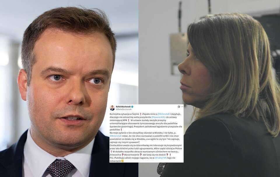 Kuriozalne zachowanie Kolendy-Zaleskiej wobec Bochenka!