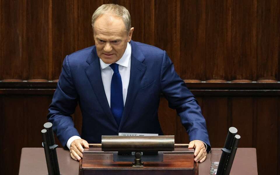 Premier Donald Tusk / autor: PAP/Albert Zawada