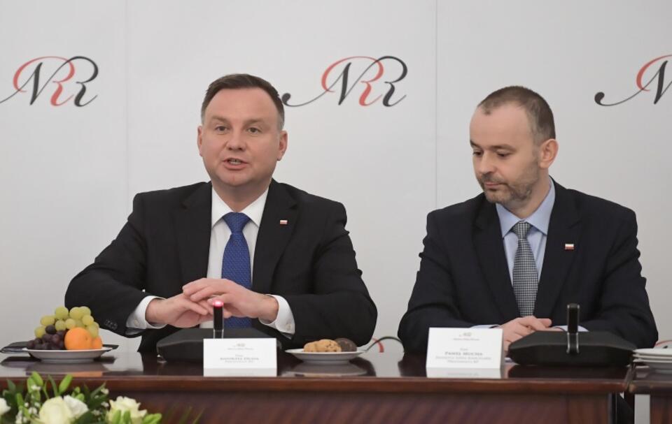 Prezydent Andrzej Duda / autor: PAP/Marcin Obara