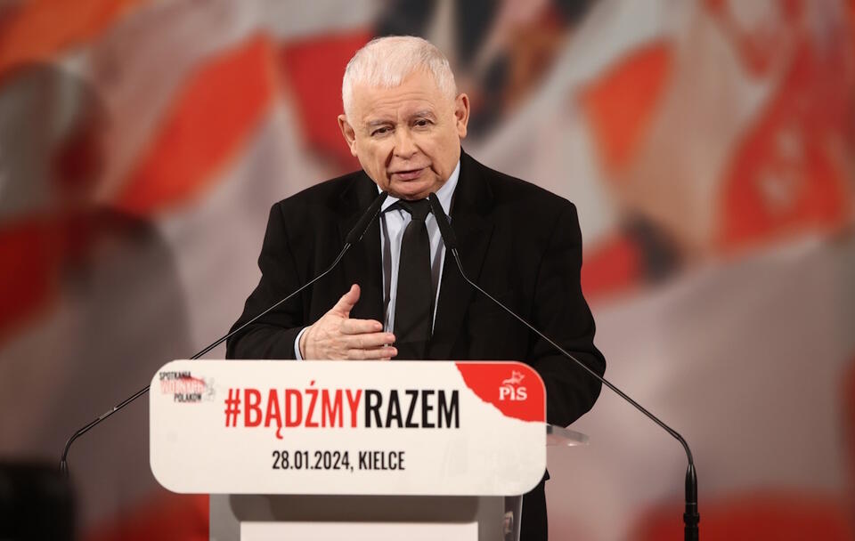 Jarosław Kaczyński / autor: PAP/Łukasz Gągulski