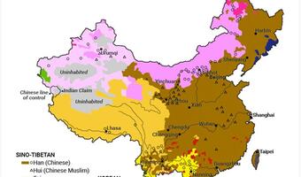 Trzy zaskakujące mapy Chin