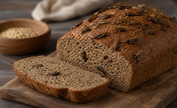 Chleb ze świerszczy / autor: ChatGPT