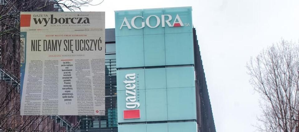 Agora / autor: Fratria/ 'Gazeta Wyborcza'