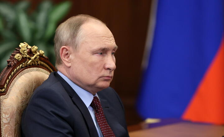 prezydent Rosji Władimir Putin / autor: PAP/EPA/MIKHAIL KLIMENTYEV / KREMLIN POOL / SPUTNIK