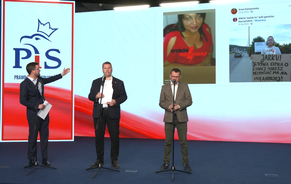 Konferencja PiS / autor: YouTube: Prawo i Sprawiedliwość/https://www.youtube.com/watch?v=sw3_u0K1bQE