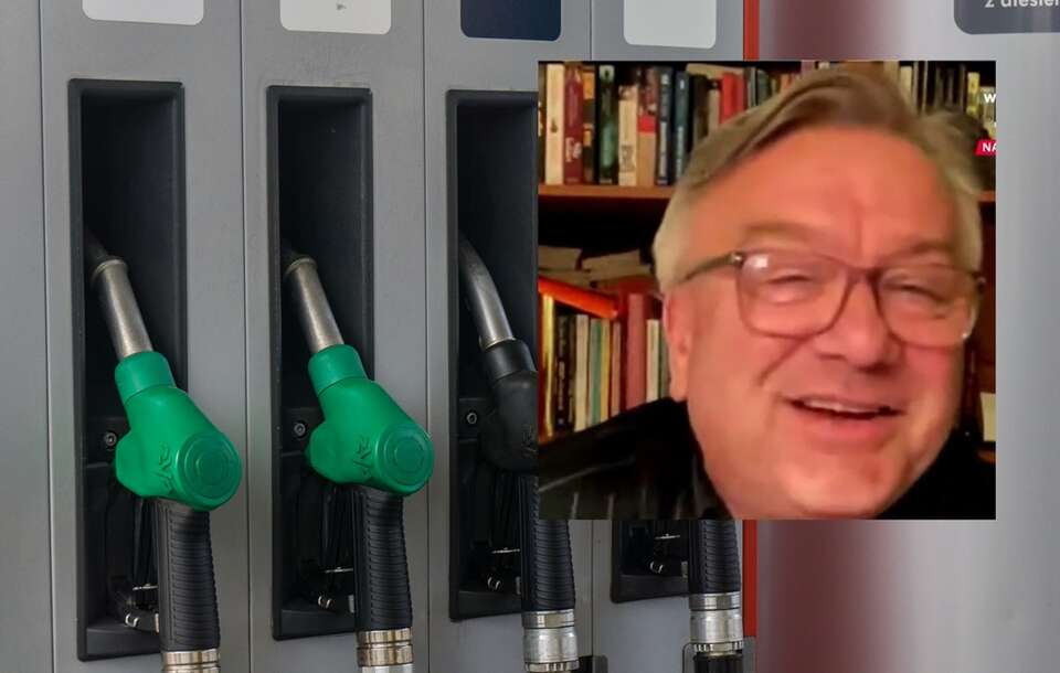 Łącki wyśmiał to, iż Tusk okłamał Polaków ws. cen paliwa