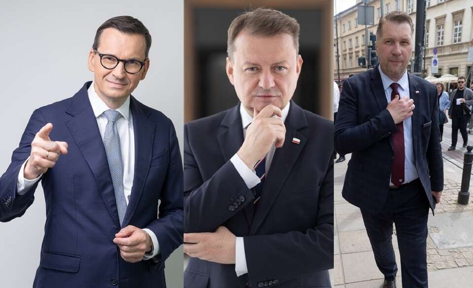 Mateusz Morawiecki/Mariusz Błaszczak/Przemysław Czarnek / autor: Fratria