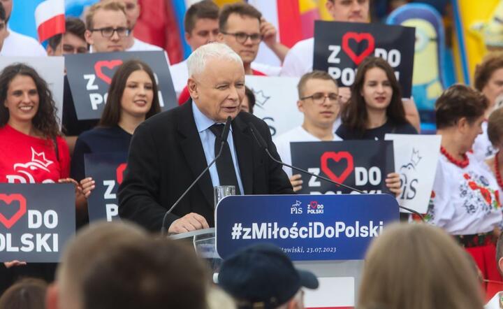 Jarosław Kaczyński  / autor: PAP/Artur Reszko 