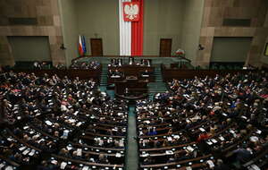 Sejm odrzucił projekt PiS / autor: PAP/Marcin Obara