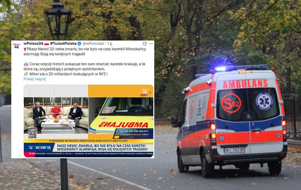 Karetka pogotowia / autor: Fratria/X