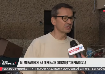 Mateusz Morawiecki pomaga w Głuchołazach i apeluje: potrzebna znów tarcza dla przedsiębiorców!