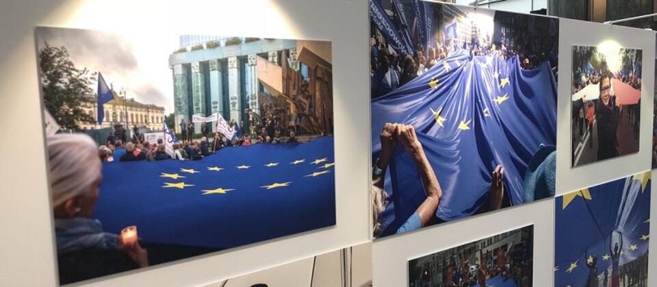 Wystawa PO w Parlamencie Europejskim / autor: Twitter/Róża Thun
