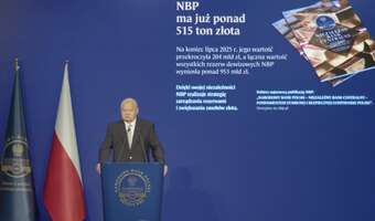 Złoto Glapińskiego. 515,3 tony i będzie dużo więcej!