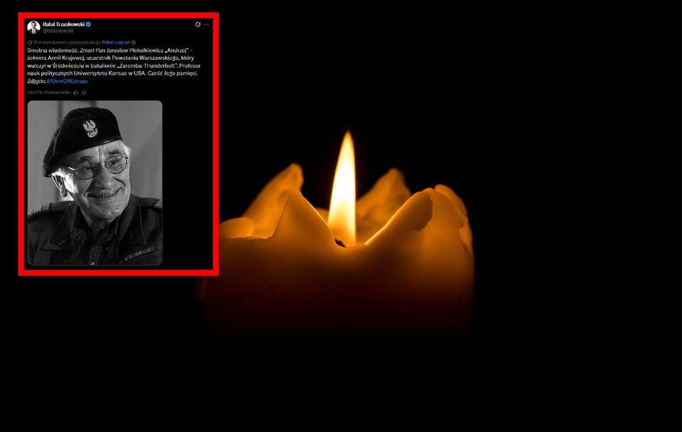 Nie żyje Jarosław Piekałkiewicz - żołnierz Armii Krajowej