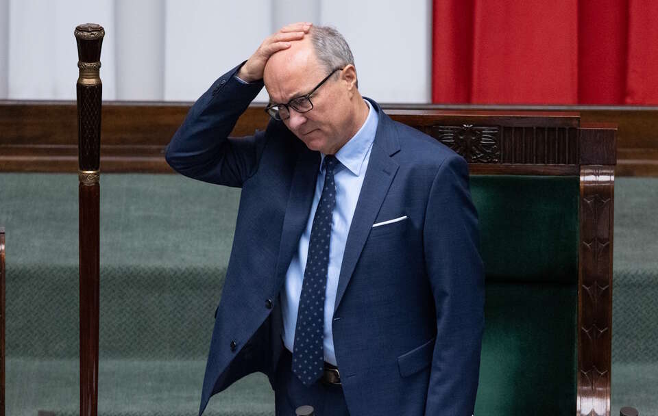 Marszałek Sejmu Włodzimierz Czarzasty z Lewicy organizuje wybór kolejnego sędziego do TK i naciska ws. Trybunału Stanu dla Zbigniewa Ziobro. / autor: Fratria