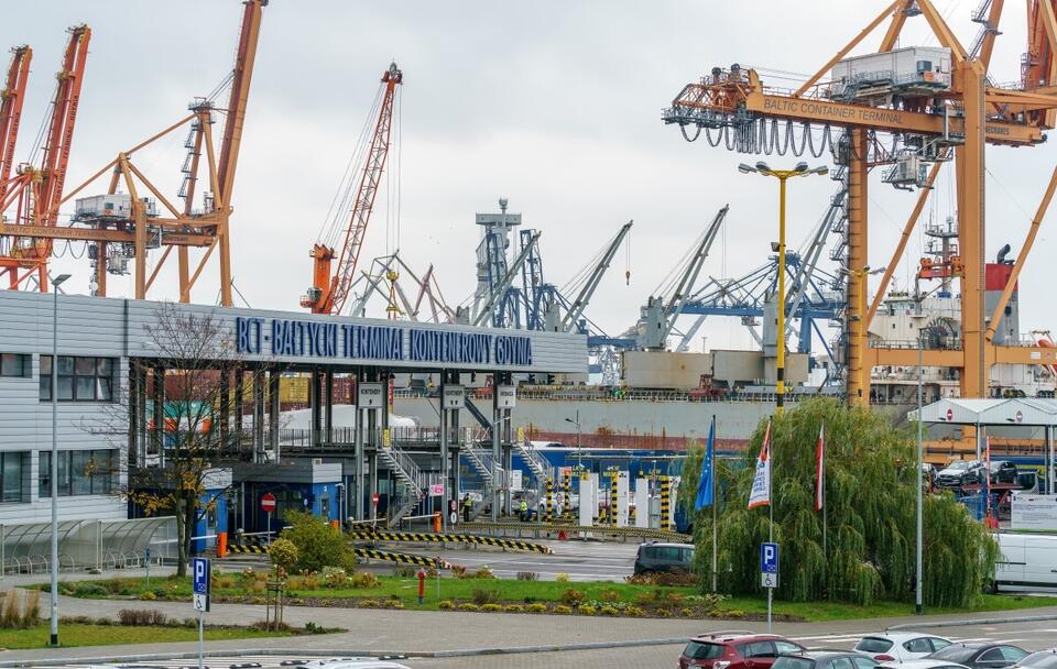 Zdjęcie ilustracyjne/ Bałtycki terminal kontenerowy w Gdyni / autor: Fratria