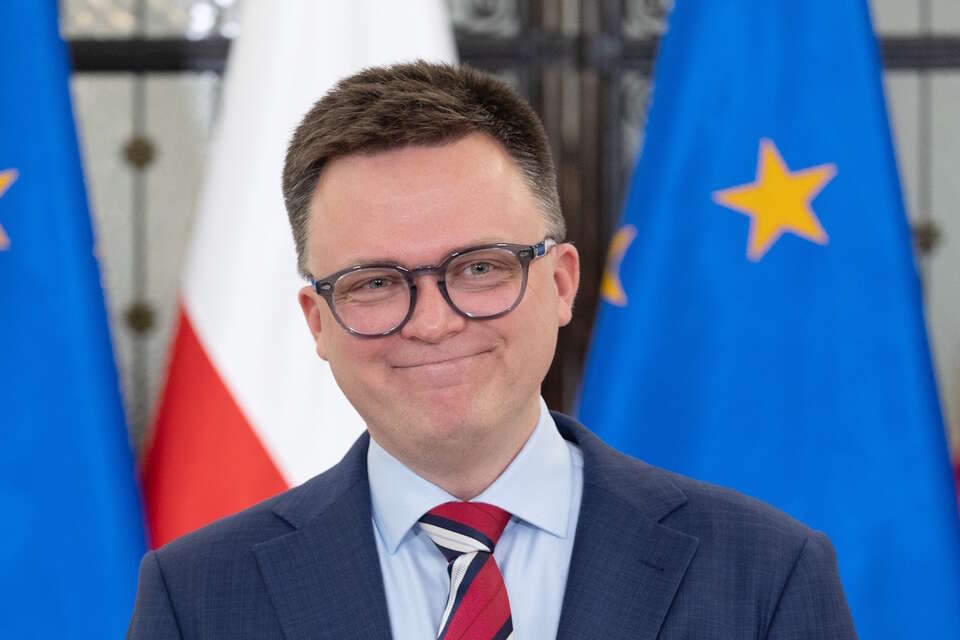 marszałek Sejmu RP Szymon Hołownia / autor: Fratria