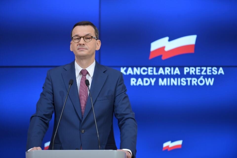 Premier Morawiecki / autor: PAP/Marcin Obara