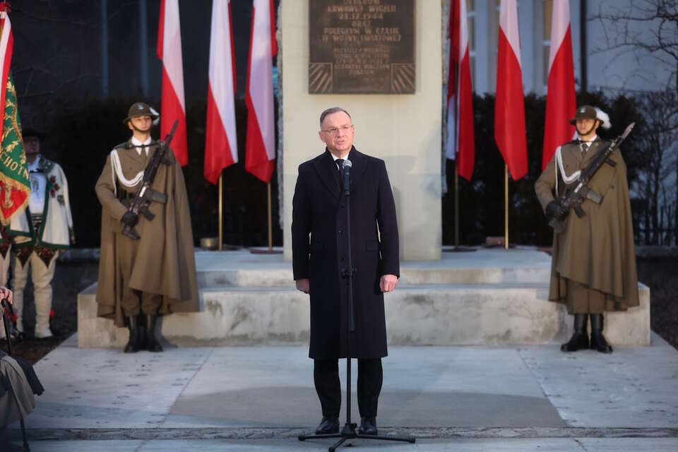 Prezydent Andrzej Duda / autor: PAP/Grzegorz Momot