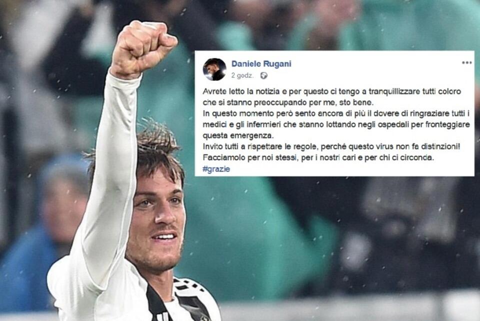 Daniele Rugani / autor: PAP/EPA/Facebook