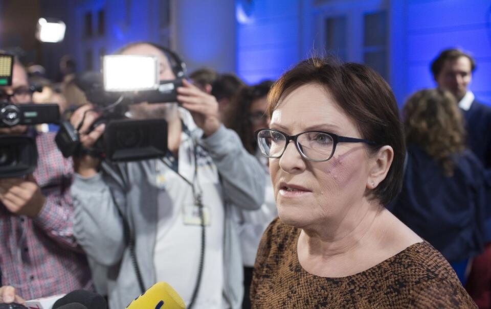 Ewa Kopacz, wiceprzewodnicząca PO, europosłanka, była premier / autor: Fratria