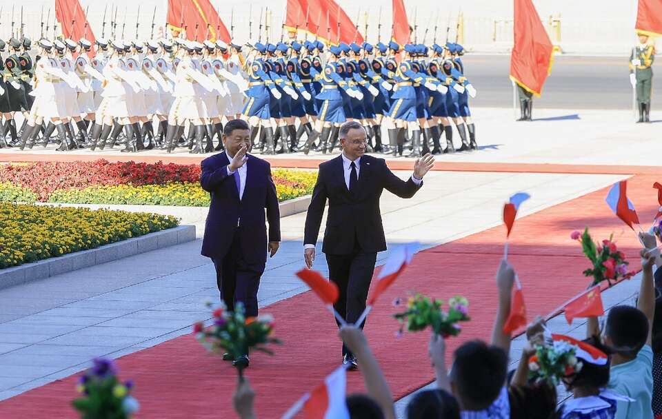 Prezydent Duda w Chinach  / autor: Grzegorz Jakubowski/KPRP