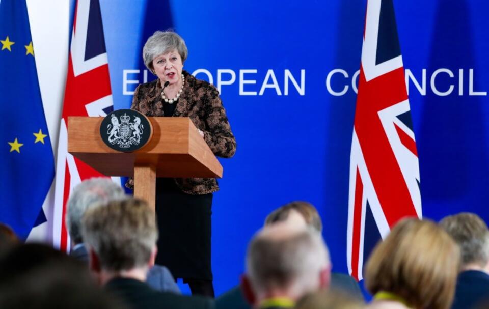 Premeir Theresa May / autor: PAP/EPA