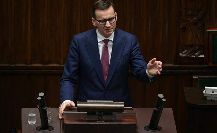 Premier RP Mateusz Morawiecki / autor: PAP/Marcin Obara