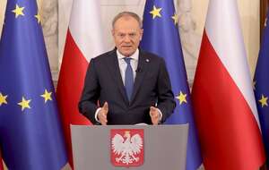 Premier Donald Tusk zwraca się do prezydenta Karola Nawrockiego / autor: X: @donaldtusk