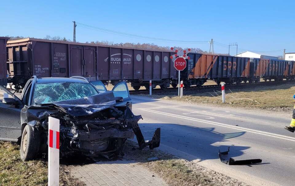 Miejsce wypadku  / autor: FB/Policja Tomaszów Lubelski