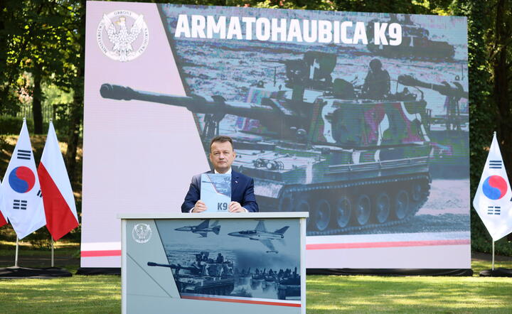 Wicepremier, minister obrony narodowej Mariusz Błaszczak / autor: PAP/Leszek Szymański