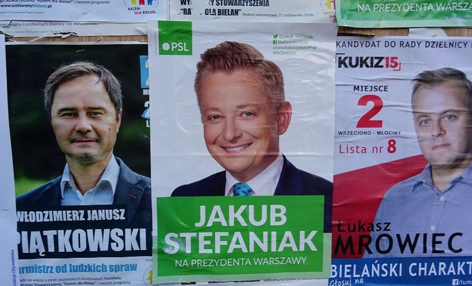 Plakat wyborczy Jakuba Stefaniaka / autor: Fratria