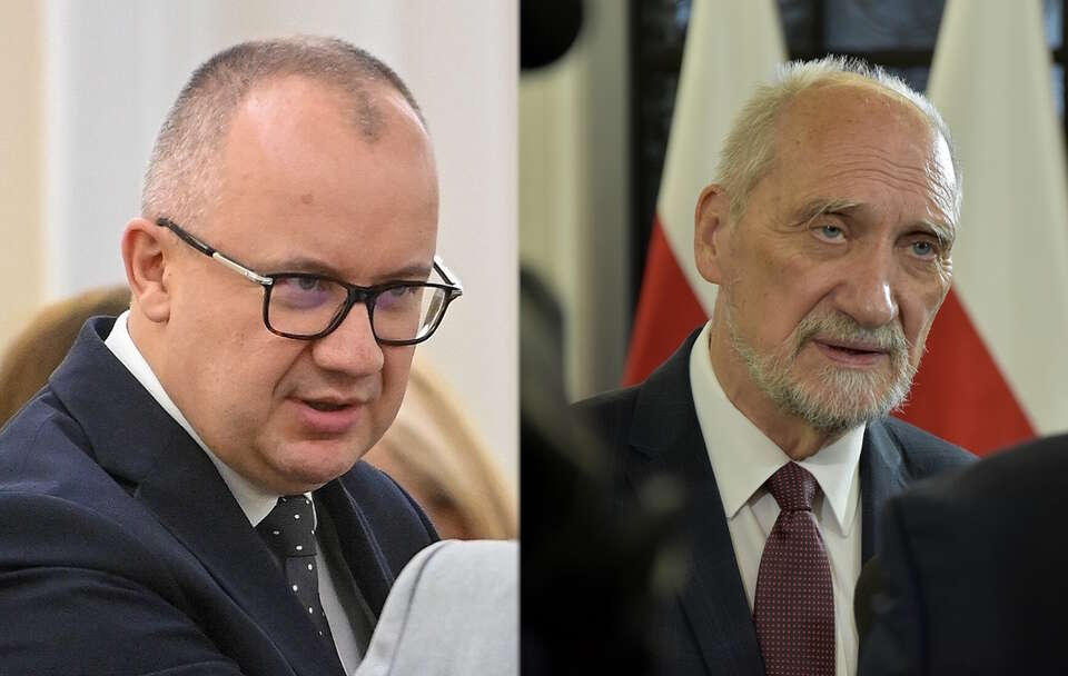 Adam Bodnar, Antoni Macierewicz / autor: PAP/Marcin Obara, Fratria