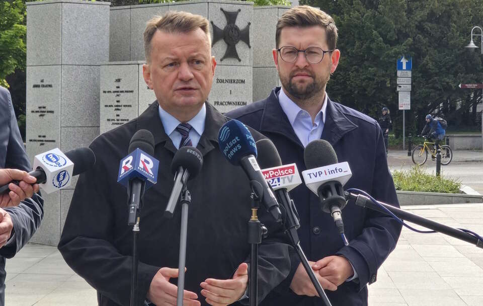Błaszczak: Trzaskowski dopuścił się ordynarnego kłamstwa