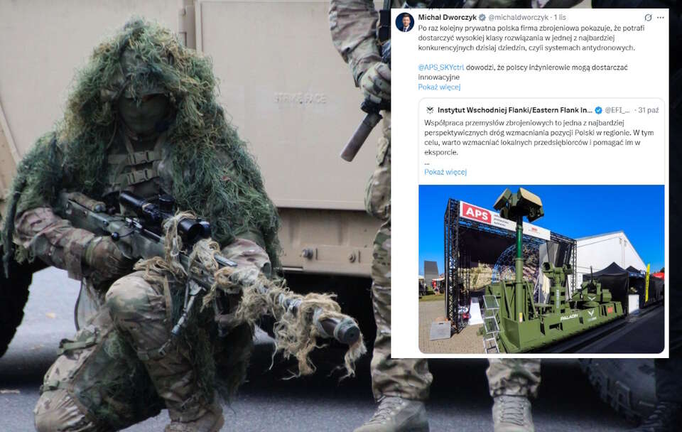 polskie firmy mogą produkować dla wojska skuteczne systemy antydronowe  / autor: Fratria