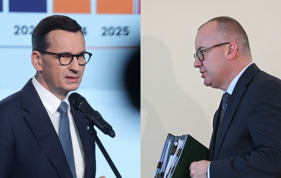 Mateusz Morawiecki i Adam Bodnar / autor: PAP/Albert Zawada/Marcin Obara