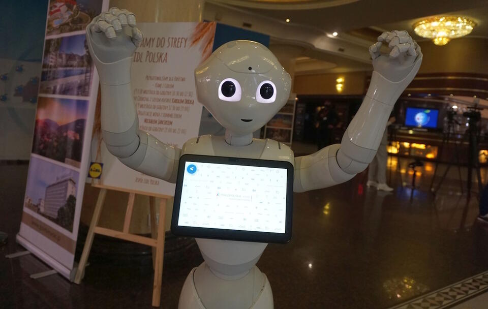 Robot na Forum Ekonomicznym w Karpaczu, 2020 rok / autor: Fratria