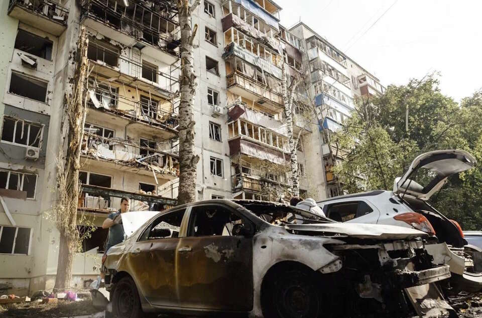 Zniszczenia na Ukrainie / autor: PAP/EPA