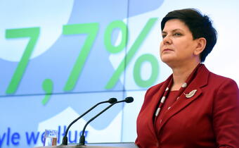 Szydło: Wicepremier Morawiecki przedstawił obiecujące wskaźniki na 2018 rok