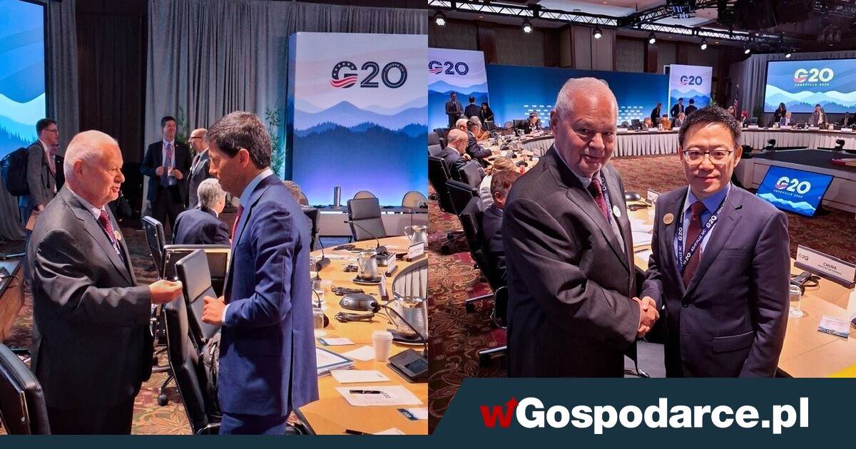 Prezes NBP podczas sesji G20 o polityce pieniężnej