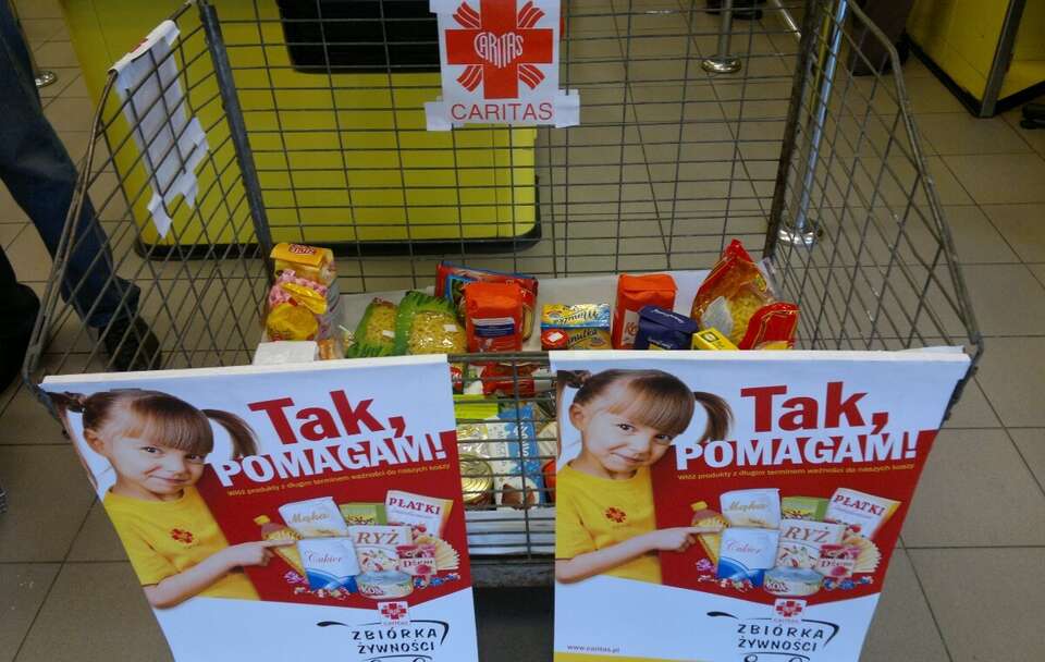 „Tak. Pomagam!” – rusza wielkanocna zbiórka żywności Caritas