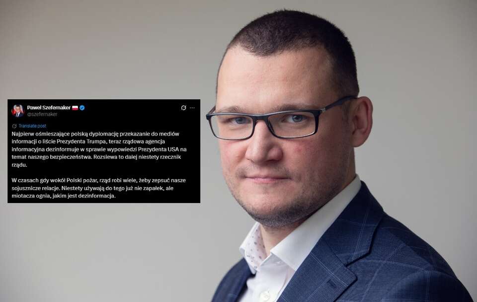Paweł Szefernaker / autor: Fratria/X