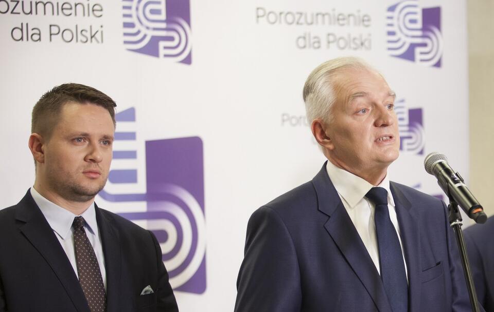Robert Anacki i Jarosław Gowin w 2017 r.  / autor: Andrzej Wiktor / Fratria