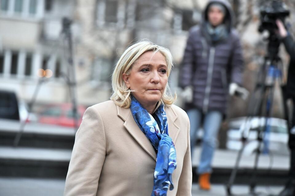 Marine Le Pen / autor: PAP/Andrzej Lange
