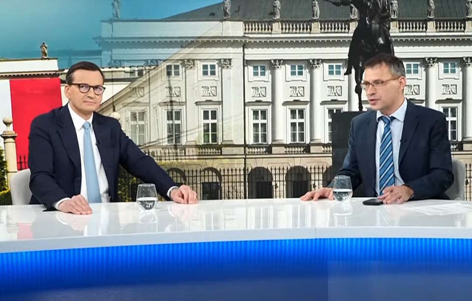 Morawiecki gościem w wPolsce24 / autor: wPolsce24/screen