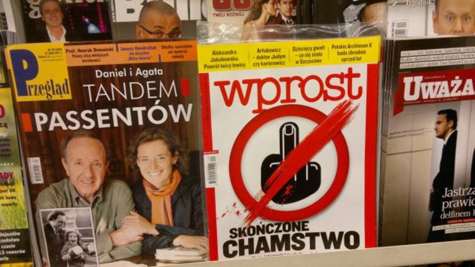 Okładka jednego z ostatnich wydań "Wprost". Fot. wPolityce.pl
