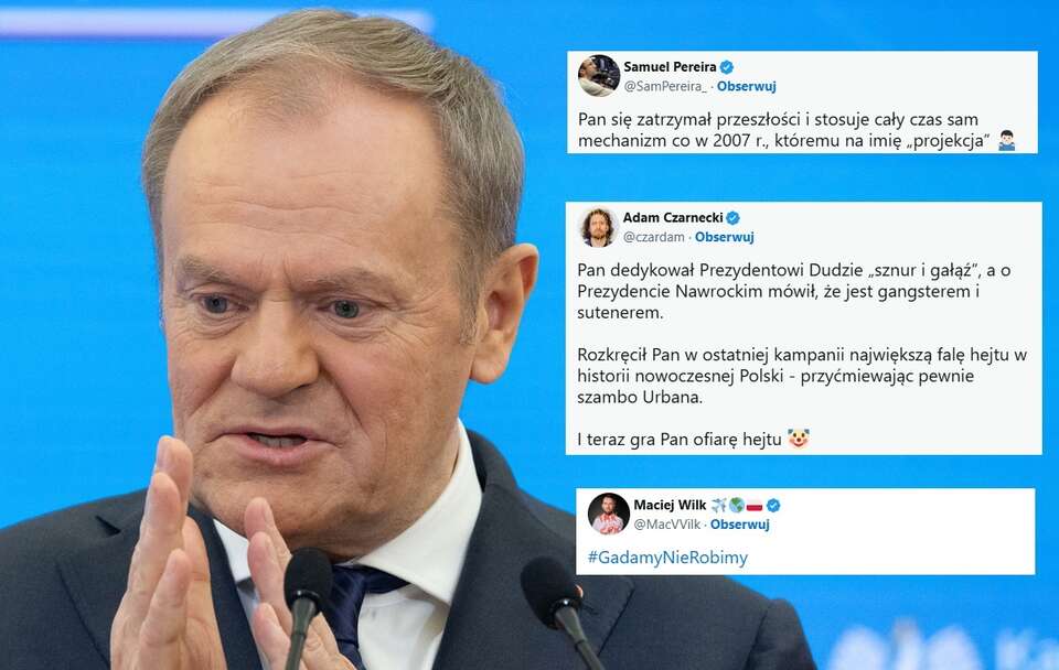 Donald Tusk / autor: Fratria/X